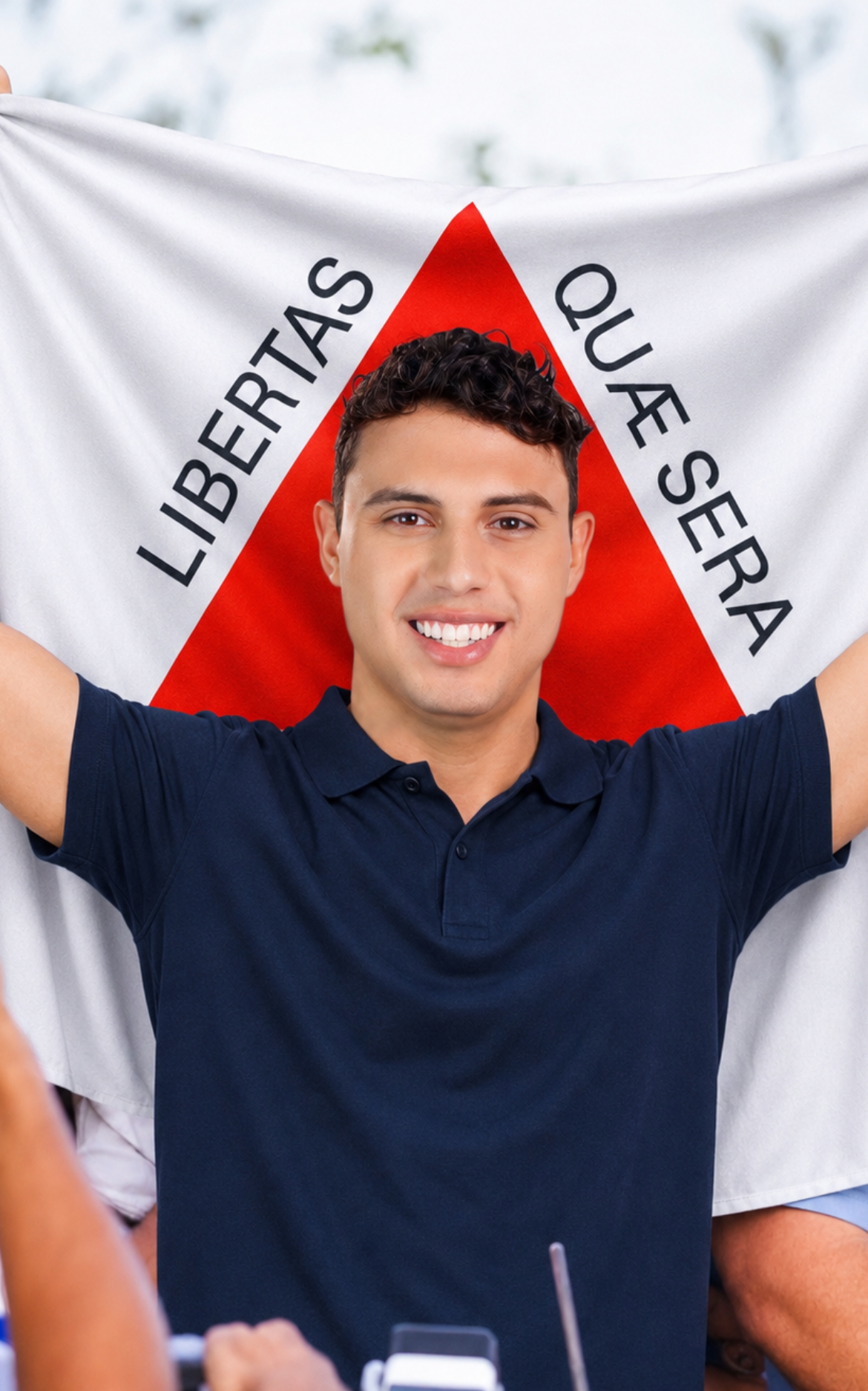 Henrique Ferreira em comício em Juiz de Fora MG